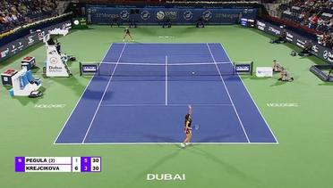 Semifinal: Jessica Pegula vs Barbora Krejcikova - Highlights | WTA Dubai Duty Free Tennis Championships 2023