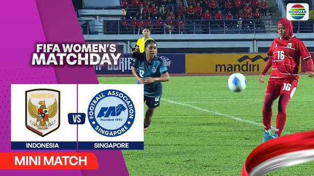 Indonesia vs Singapore - Mini Match | FIFA Women's MatchDay