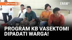 Dapat Bansos & 500 Ribu, Warga Subang Padati Layanan Vasektomi