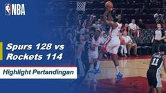 NBA | Cuplikan Pertandingan: Spurs 128 vs Rockets 114 | 2019 NBA Preseason