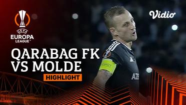 Qarabag FK vs Molde - Highlights | UEFA Europa League 2023/24