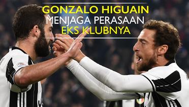 Juventus Menang, Gonzalo Higuain Jaga Perasaan Eks Klubnya