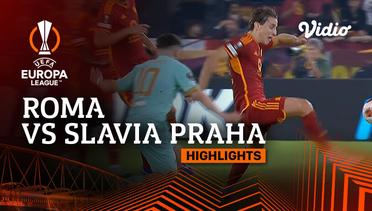 Roma vs Slavia Praha - Highlights | UEFA Europa League 2023/24