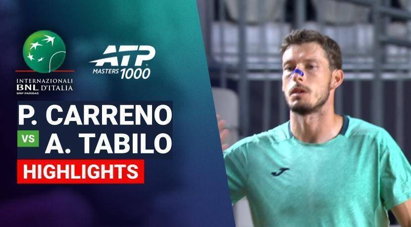 Pablo Carreno Busta vs Alejandro Tabilo - Round 1 (BNP Paribas Arena) | ATP 1000: Internazionali BNL d'Italia 2026