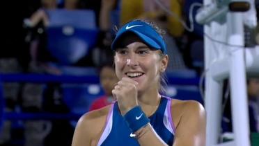 Liudmila Samsonova vs Belinda Bencic - Highlights | WTA Mubadala Abu Dhabi Open 2023