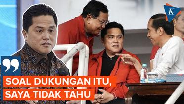 Erick Thohir Bantah soal Isu Jokowi Minta PKB Dukung Dirinya dan Prabowo