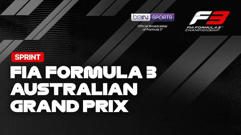 FIA Formula 3 Championship Australian Grand Prix 2026 - Sprint