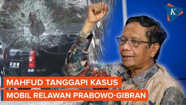 Polisi Olah TKP Kasus Dugaan Penembakan Mobil Relawan Prabowo Gibran, Mahfud MD: Itu Kriminal