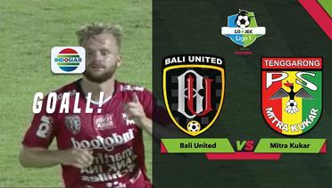 Goal Melvin Platje - Bali United (1) vs (0) Mitra Kukar | Go-Jek Liga 1 Bersama Bukalapak