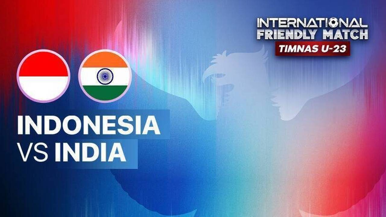 Indonesia vs India - International Friendly Match Timnas U-23