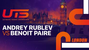 Rublo (Andrey Rublev) vs The Rebel (Benoit Paire) - Full Match | Ultimate Tennis Showdown 2023