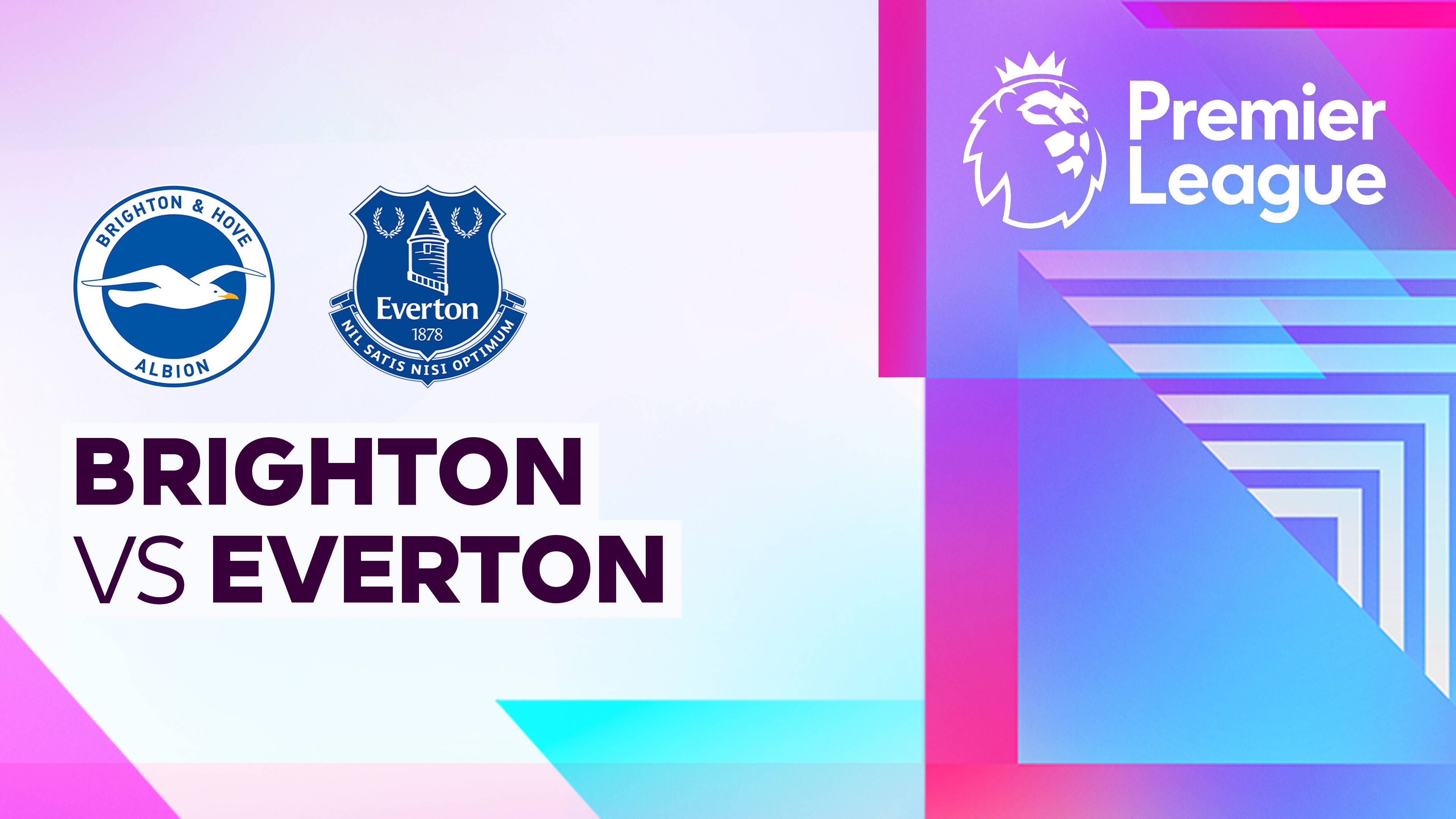 Brighton and Hove Albion vs Everton
