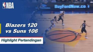 NBA | Cuplikan Hasil Pertandingan -  Trail Blazers 120 vs Suns 106