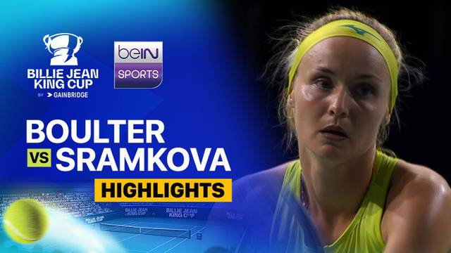 Katie Boulter (Great Britain) vs Rebecca Sramkova (Slovakia) - Highlights | Billie Jean King Cup 2024
