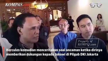 Temui Gibran, Hercules Kenang Berbagai Ancaman saat Dukung Jokowi