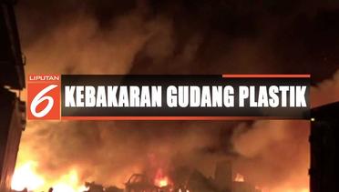 Kebakaran Hanguskan Pabrik Plastik di Bandung, 15 Damkar Diterjunkan - Liputan 6 Pagi