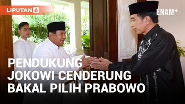 Survei LSI Denny JA Sebut Pendukung Jokowi Cenderung Akan Pilih Prabowo di Pilpres 2024