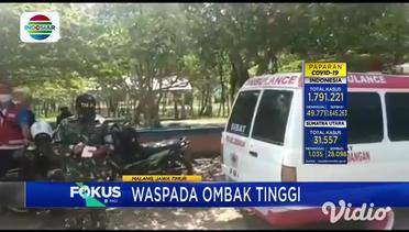 Hendak Swafoto, 2 Mahasiswa Tewas Tergulung Ombak di Malang
