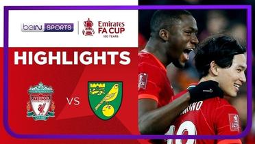 Match Highlights | Liverpool 2 vs 1 Norwich | FA Cup 2021/2022