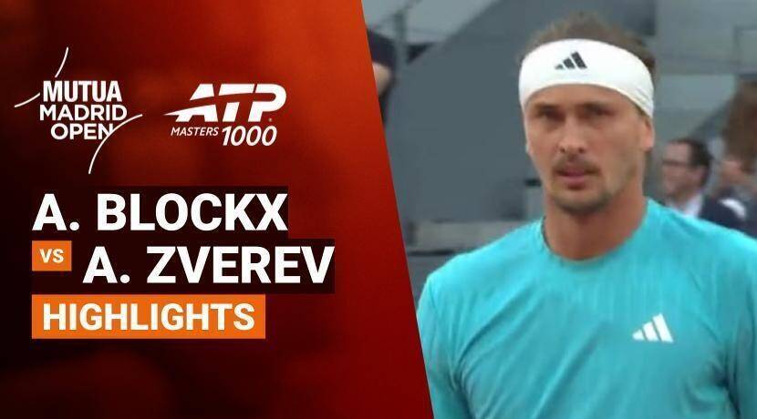 Alexander Blockx vs Alexander Zverev - Semifinals | ATP 1000: Mutua Madrid Open 2026