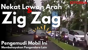 Video Viral! Mobil Melawan Arus di Tengah Lalu Lintas Bikin Panik Pengedara Lain