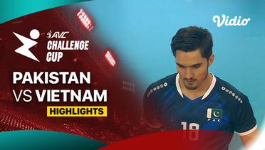 Pakistan vs Vietnam - Perempatfinal - Highlights | AVC Challenge Cup for Men 2024