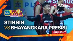 Highlights | Final Four Putra: Jakarta STIN BIN VS Jakarta Bhayangkara Presisi | PLN Mobile Proliga Putra 2023