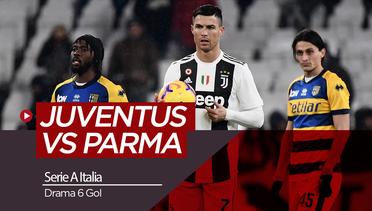 Highlights Serie A, Juventus Vs Parma 3-3