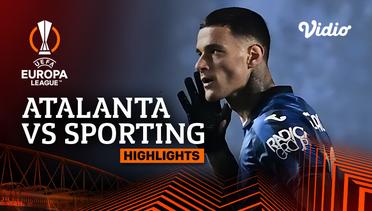 Atalanta vs Sporting - Highlights | UEFA Europa League 2023/24