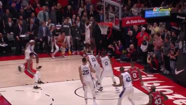 November 2, 2019 – Korkmaz wins it with .4 left on the clock as 76ers come back from down 21