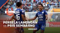 Highlights - Persela Lamongan 2 vs 3 PSIS Semarang | Shopee Liga 1 2020