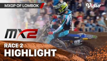 Highlights | Round 11 Lombok: MX2| Race 2 | MXGP 2023