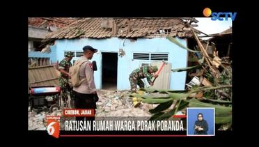 Masyarakat Cirebon Bangkit Usai Puting Beliung Rusak 165 Rumah - Liputan 6 Siang