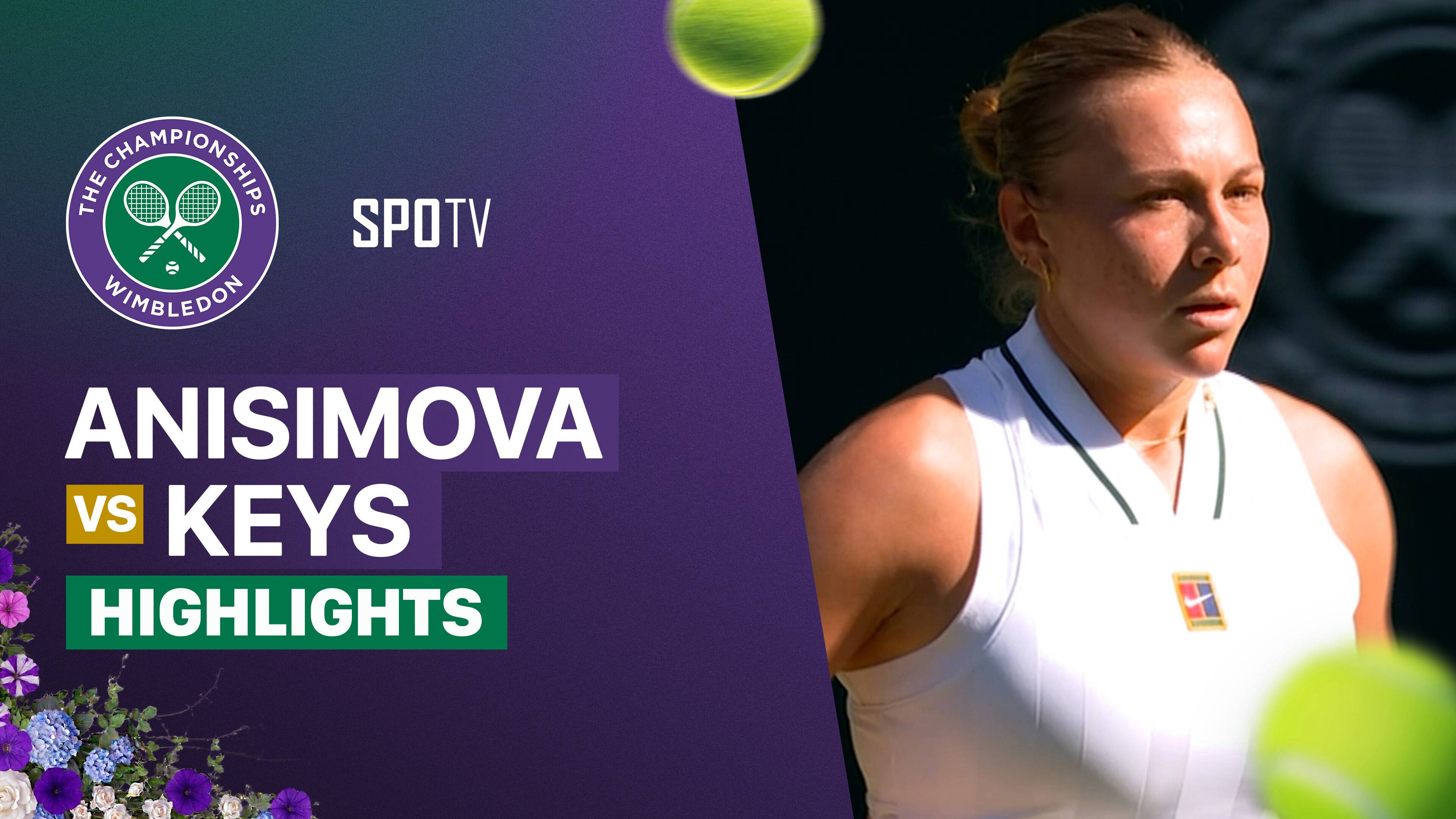 Amanda Anisimova vs Madison Keys - Ladies' Singles Third Round | Wimbledon 2026
