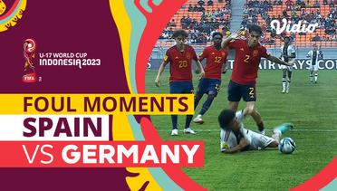 Momen Pelanggaran Keras | Spain vs Germany | FIFA U-17 World Cup Indonesia 2023