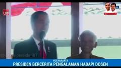 Jokowi Blak-blakan Dosen Pembimbing Skripsinya Galak