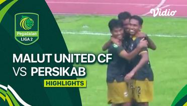 Malut United CF vs Persikab Kab. Bandung - Highlights | Liga 2 2023/24