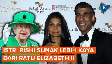 Rishi Sunak PM Baru Inggris, Istrinya Akshata Murty Lebih Kaya dari Ratu Elizabeth II