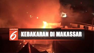 Kebakaran Hanguskan 5 Rumah di Makassar - Liputan 6 Pagi