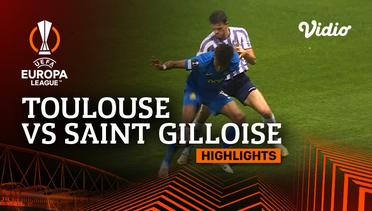 Toulouse vs Union Saint-Gilloise - Highlights | UEFA Europa League 2023/24