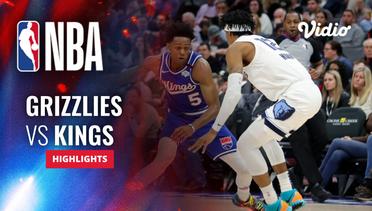 Memphis Grizzlies vs Sacramento Kings - Highlights | NBA Regular Season 2023/24