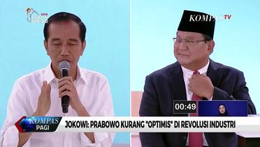 Jokowi: Prabowo Kurang "Optimis" di Revolusi Industri