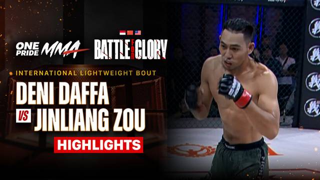 Deni Daffa vs Jinliang Zou - Highlight | One Pride MMA Battle for Glory