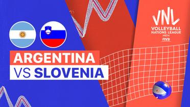 Full Match | Argentina vs Slovenia | Men's Volleyball Nations League 2022