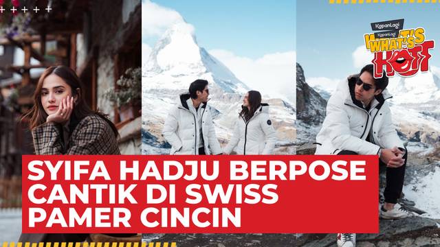 Syifa Hadju Berpose Cantik di Swiss Pamer Cincin, El Rumi Takjub Dengan Keindahan Alpen #syifahadju