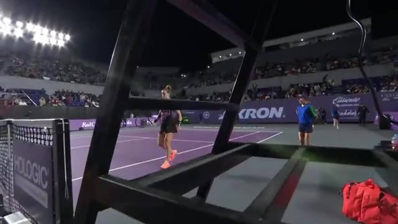 Match Highlights Maria Sakkari vs Marta Kostyuk WTA Guadalajara Open Akron 2022 Vidio