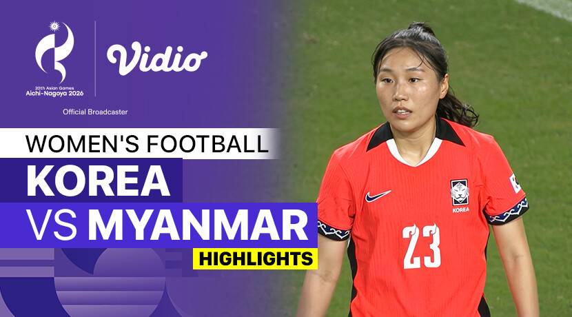 Korea vs Myanmar - Women's Football Group F | 20th Asian Games Aichi-Nagoya 2026