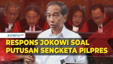 Jokowi Respons Putusan MK: Politisasi Bansos, Intervensi Pemerintah Tidak Terbukti!