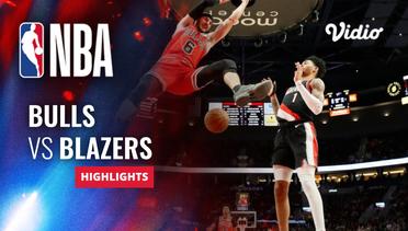 Chicago Bulls vs Portland Trail Blazers - Highlights | NBA Regular Season 2023/24