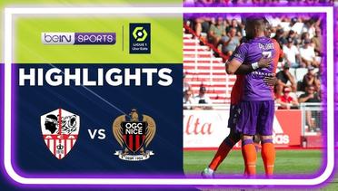 Match Highlights | Ajaccio vs Nice | Ligue 1 2022/2023
